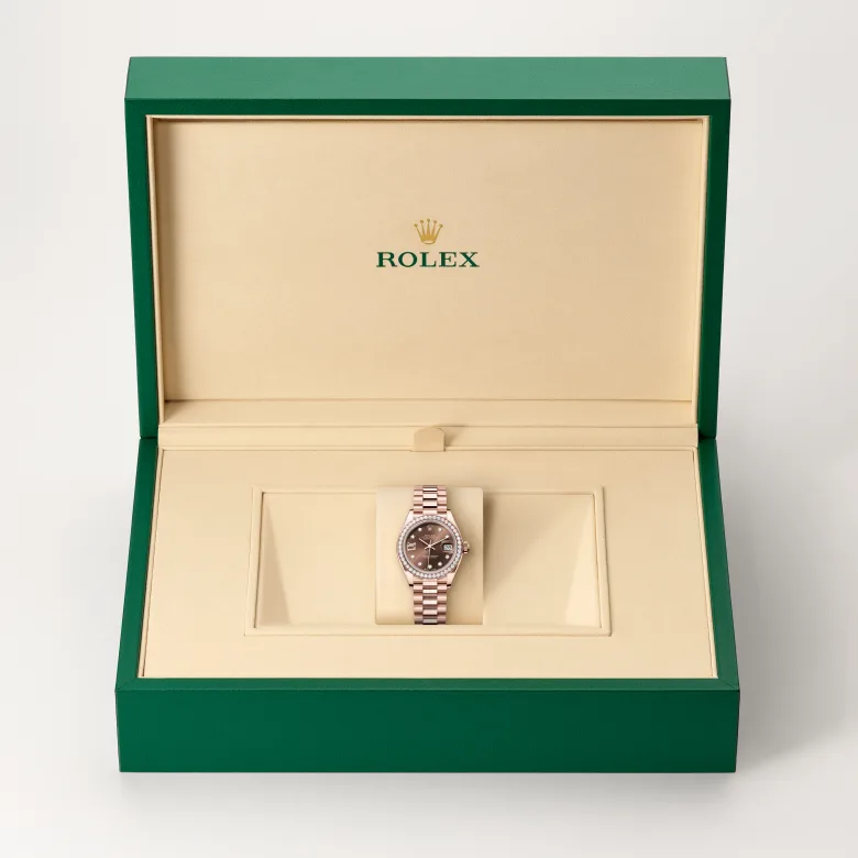 Rolex Lady-Datejust 18 ct Everose gold, M279135RBR-0001